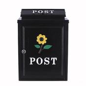 Postzone Sunflower Diecast Post Box