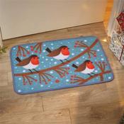 Christmas Doormat Season's Tweetings 40X60cm image
