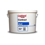 Leyland Contract Matt Brilliant White 10L image