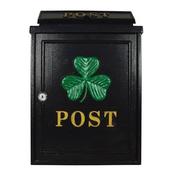 Postzone Post Box Green Shamrock Diecast image
