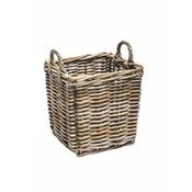 Sirocco Natural Wicker Log Basket Square Small image