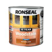 Ronsealwoodstain 10Yr Natural Oak 750Ml image