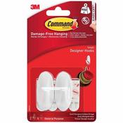 Command Oval Hooks Small