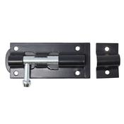 Tower Bolt Black 4" 