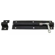 Tower Bolt Black 6" 