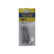 Premium Choice Sprung Doorstop Nickelled