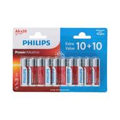 Philips Battery Lr6/Aa 10+10Pk image