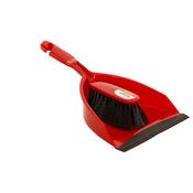 Varian Dustpan And Brush Set Red image