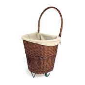 Sirocco Natural Wicker Firelog Cart