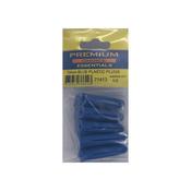Premium Choice Blue Plastic Plugs 10Mm