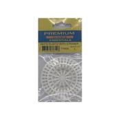 Premium Choice White Plastic Bath Strainer 