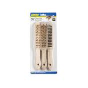 Kinzo Brush Wire - Steel 3Pc