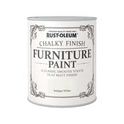 Rust-Oleum Chalky Paint Antique White 750Ml