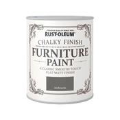 Rust-Oleum Chalky Paint Anthracite 750Ml