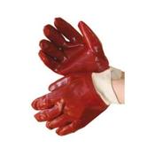 Pvc Knitted Wrist Gloves