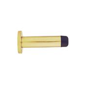 Carlisle Brass Cylinder Pattern Door Stop On Rose