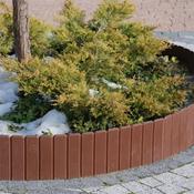 Eko-Bord Palisade Brown Edging Palisade H170mm X L1000mm Brown