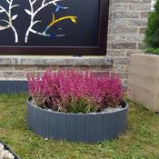 Eko-Bord Graphite Palisade Edging H220mm X L1000mm 