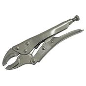 Faithfull Locking Pliers Curved Jaw 230Mm 9In image