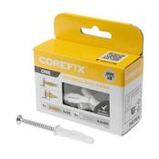 Corefix Fixing Univer Plug Screws 6X36 8Pk