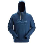 Snickers Hoodie Logo Deep Blue Small