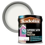 Sadolin Superdec Satin Opaque White 1L image
