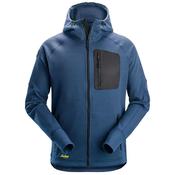 Snickers Fleece Hoodie Flexiwork Blue Small