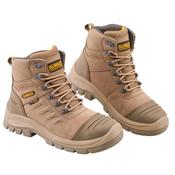 Dewalt Work Boots Stone Waterproof Size 8 image