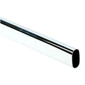 Oval Tube Chrome 4Ft