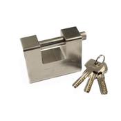 Tessi Padlock Rectangular Shutter Hardened Steel 85Mm image