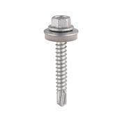 Fixings And Fasteners Tek Screw 2 Point Washer 5.5X48mm 100Pk image