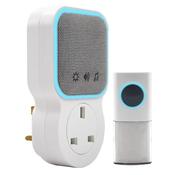 Uni-Com Door Chime Plug In/ Plug Through
