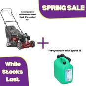 Castelgarden Lawnmower Steel Deck Self Propelled 18"  