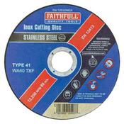 Faithfull 115Mm (4.5") Inox Discs  image