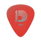 D'Addario 10 Standard Pick Duralin Red Super Light .50mm image
