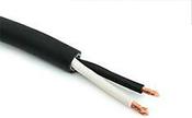 Economy Speaker cable 2x42/0.2mm Wh/Bk Per Meter image