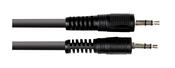 Stagg SAC6MPSMPSB 6M/20Ft Audio Mini Stereo Plug Cable image