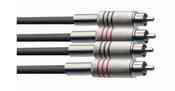 Stagg 60CM/2FT Twin Cable RCAm-RCAm image