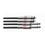 Stagg 3M/10FT Twin Cable Plug-RCAm
