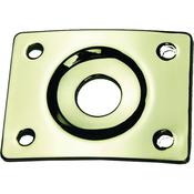 Guitarman LP Sq Jack Plate Chrome