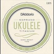 D'Addario EJ87S 28-40 Soprano Ukulele Strings Titanium