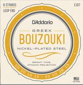 D'Addario EJ97 Bouzouki Greek Strings Set Nickel Wound image