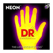DR Neon NYB-45 45-105 HI DEF Bass Guitar Strings Yellow Nickel image