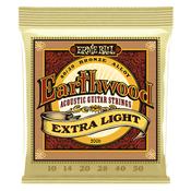 Ernie Ball 2006 Earthwood Extra Light 80/20 Bronze Acoustic Guitar String 10-50 image