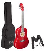 Koda 3/4 Size Acoustic Guitar Pack Red image