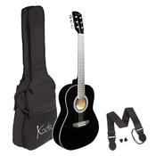 Koda 3/4 Size Acoustic Guitar Pack  Black image