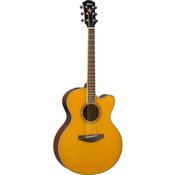 Yamaha Electro Acoustic Guitar CPX600 Vintage Tint image