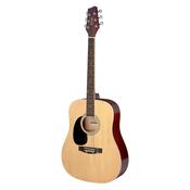 Stagg 3/4 Dreadnought Acoustic Guitar  Lefthand Natural image