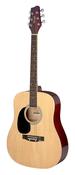 Stagg 3/4 Dreadnought Acoustic Guitar  Lefthand Natural image