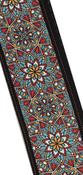 Stagg Terylene Strap Mandala Blue image